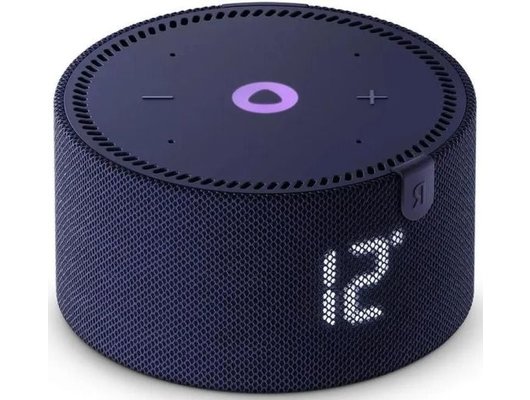 Умная колонка ЯНДЕКС НОВАЯ СТАНЦИЯ МИНИ (C ЧАСАМИ) СИНЯЯ (YNDX-00020B)